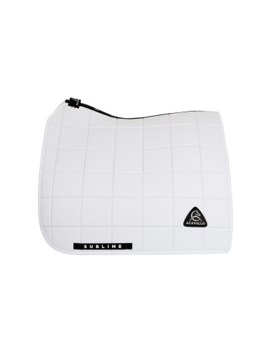 SQUARE DRESSAGE SADDLE PAD W/SQUARE BACK CORNER