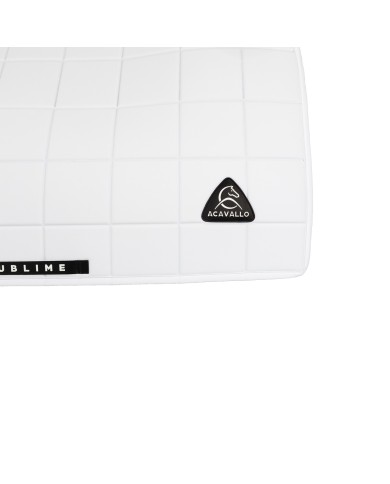 SQUARE DRESSAGE SADDLE PAD W/SQUARE BACK CORNER