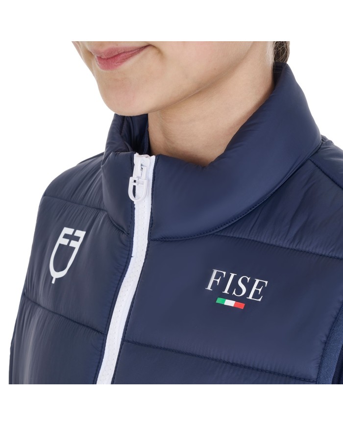 KID S DOWN VEST EQUESTROxFISE