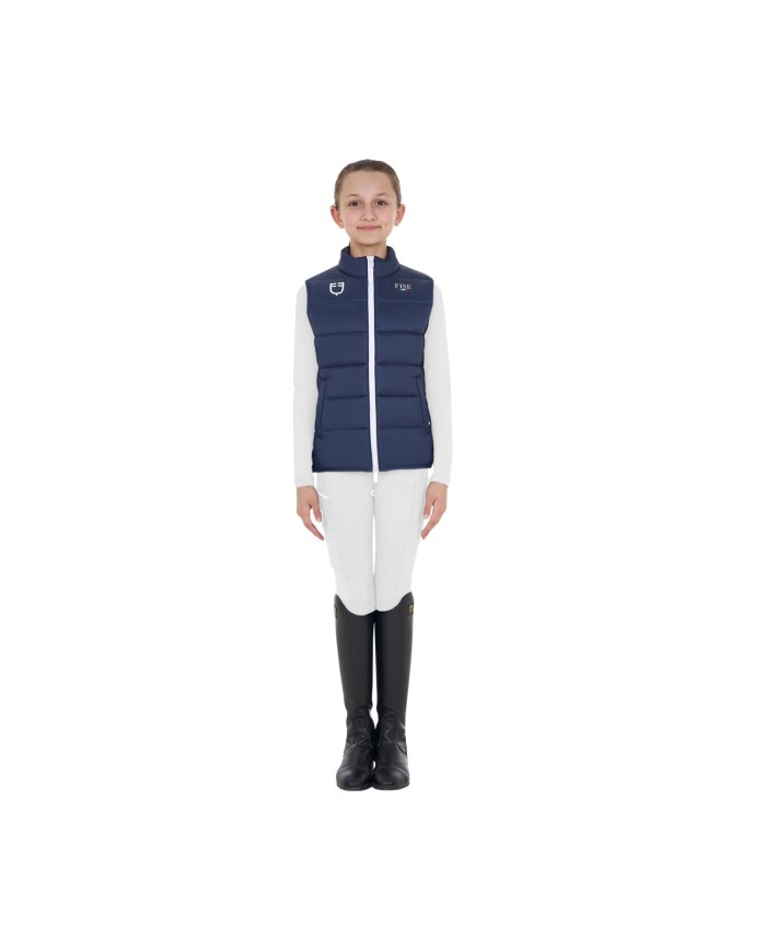 KID S DOWN VEST EQUESTROxFISE