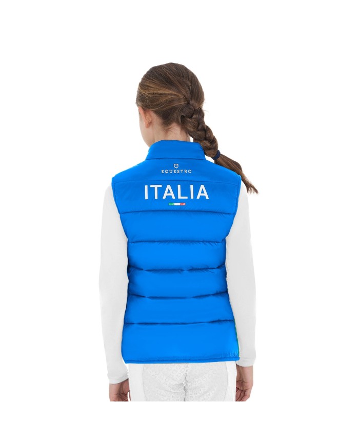 KID S DOWN VEST EQUESTROxFISE