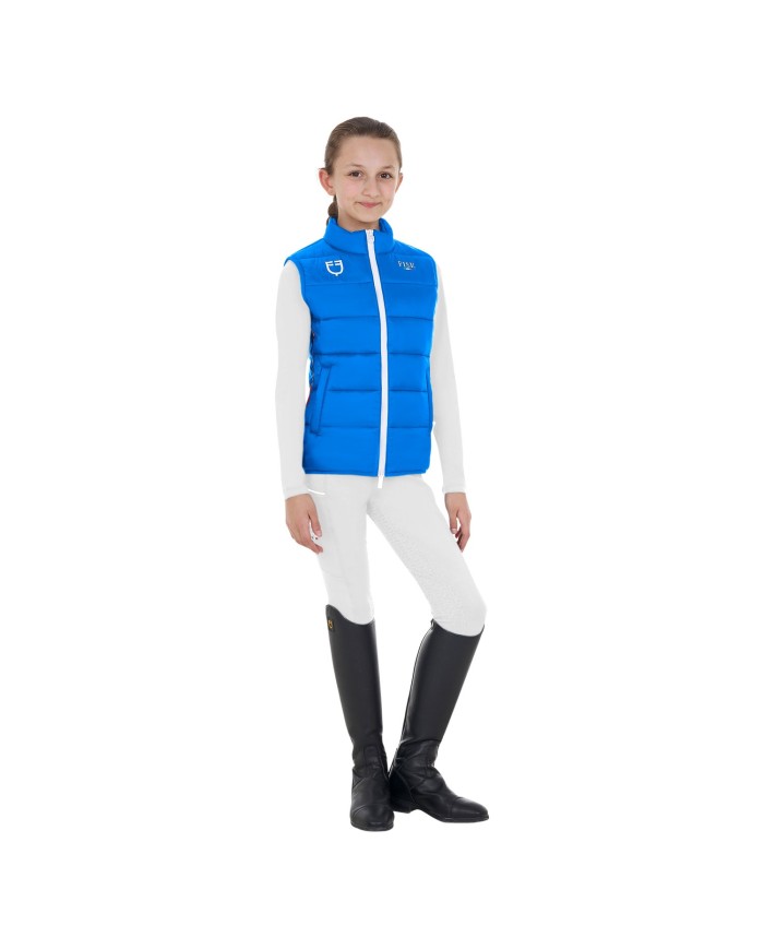 KID S DOWN VEST EQUESTROxFISE