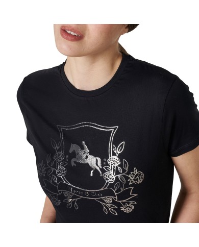 WOMEN S LAMINA HORSE CLUB COTTON T-SHIRT
