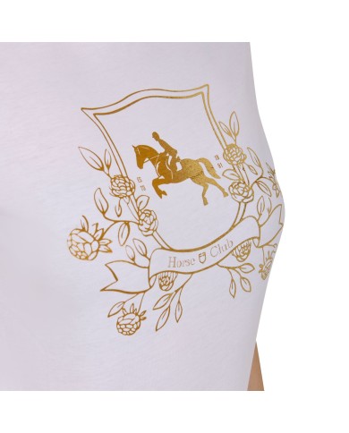 WOMEN S LAMINA HORSE CLUB COTTON T-SHIRT