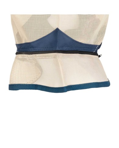 MASCHERA ANTIMOSCHE PVC C/COPRIORECCHIE E ZIP