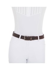 CINTURA EQUESTRO CUOIO ELASTICIZZATO