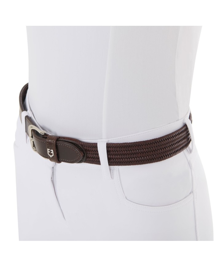 CINTURA EQUESTRO CUOIO ELASTICIZZATO