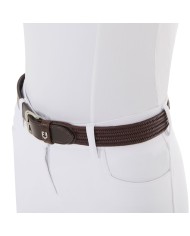 CINTURA EQUESTRO CUOIO ELASTICIZZATO