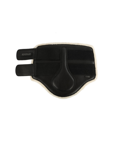 Stinchiere anteriori montone sintetico chiusura velcro Stinchiere anteriori montone sintetico chiusura velcro