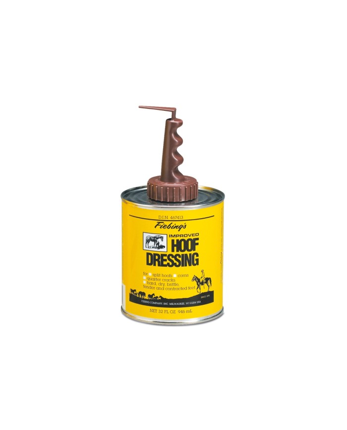 OLIO ZOCCOLI HOOF DRESSING FIEBING S 946 ML CON APPLICATORE