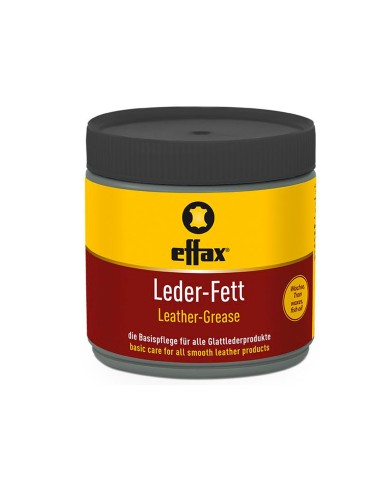 GRASSO CUOIO NERO EFFAX 500 ML