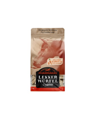PHARMAKAS LEKKERWUFEL CARROT 1KG