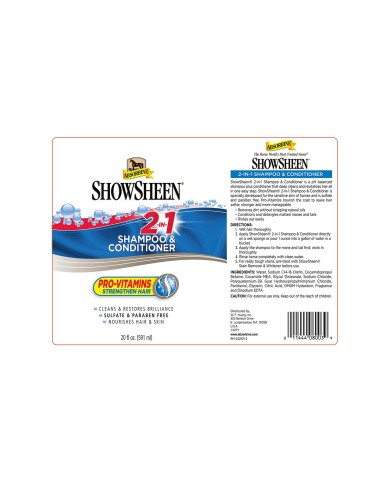 SHOWSHEEN SHAMPOO & CONDITIONER (591 ML)