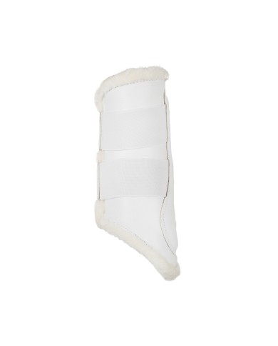 ECO-LEATHER FRONT BRUSHING HORSE BOOTS W/DOUBLE FASTENING