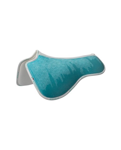 SPINE FREE & MEMORY FOAM 1/2 PAD DRESSAGE W/SILICON GRIP & BAMBOO