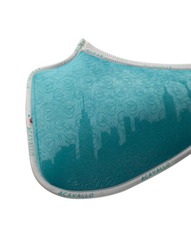 SPINE FREE & MEMORY FOAM 1/2 PAD DRESSAGE W/SILICON GRIP & BAMBOO