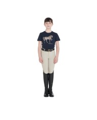 T-SHIRT BIMBO/A CAVALLINO