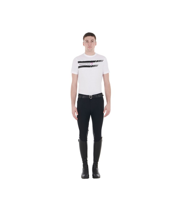 MEN S LETTERING LOGO COTTON T-SHIRT