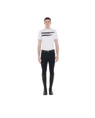 MEN S LETTERING LOGO COTTON T-SHIRT