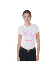 WOMEN S STAY WILD COTTON T-SHIRT