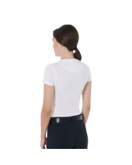 WOMEN S INTERFERENCE HORSE PRINT COTTON T-SHIRT