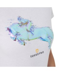 WOMEN S INTERFERENCE JUMP COTTON T-SHIRT