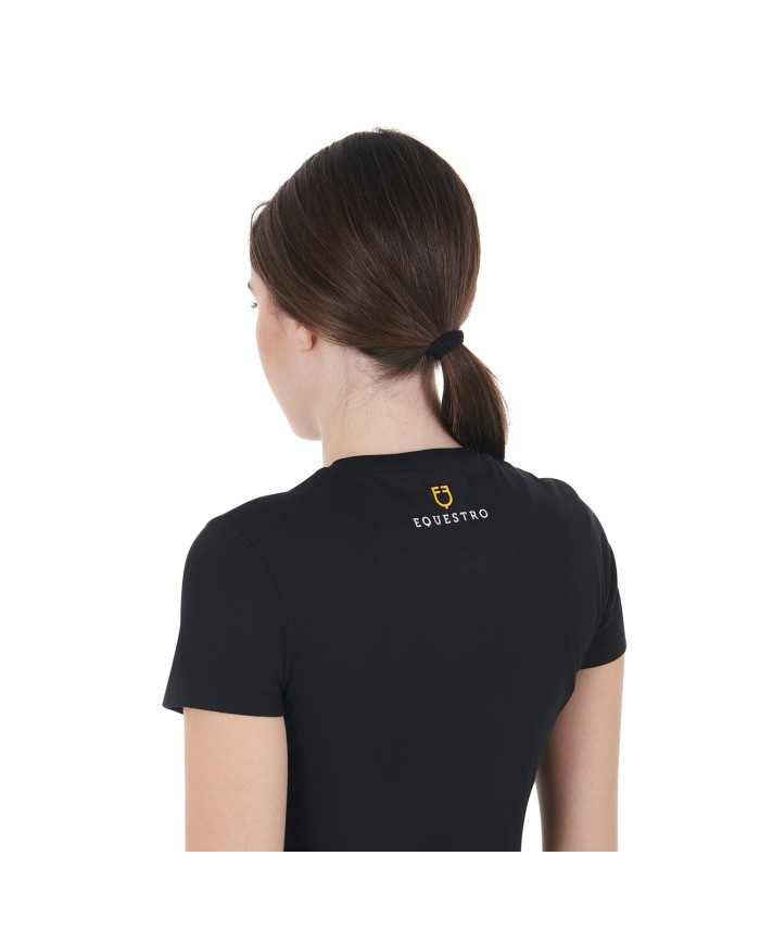 WOMEN S CRAZY HORSE COTTON T-SHIRT