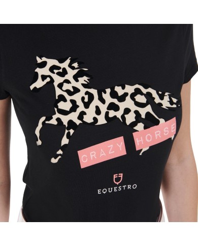 WOMEN S CRAZY HORSE COTTON T-SHIRT