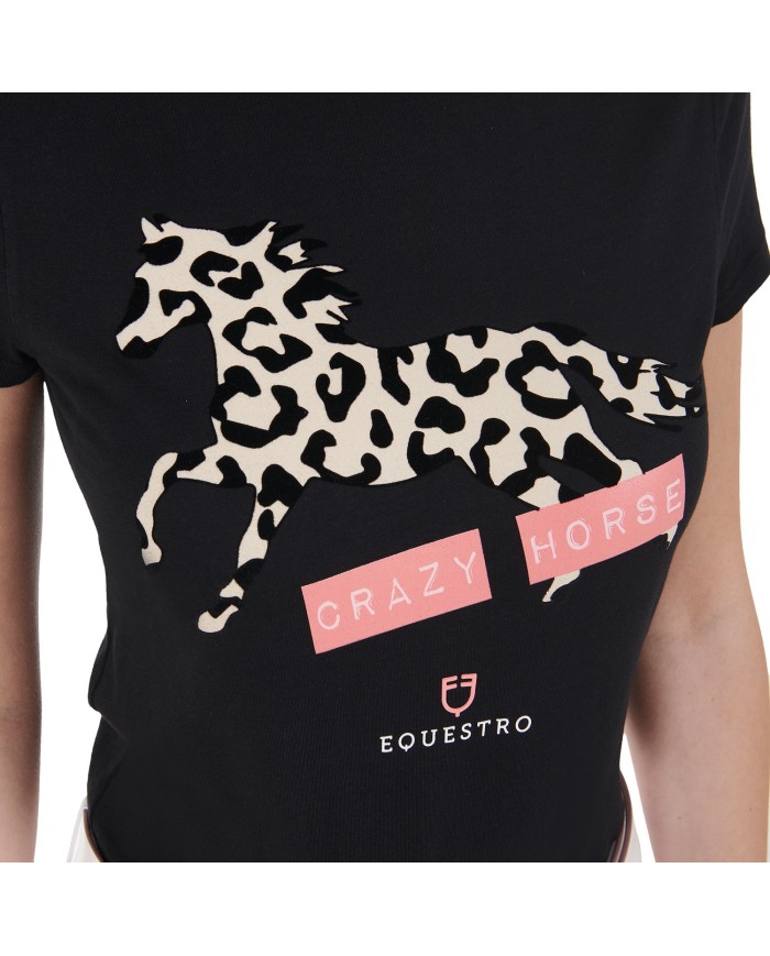 WOMEN S CRAZY HORSE COTTON T-SHIRT