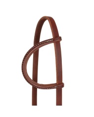 TESTIERA PROFESSIONAL S CHOICE IN CUOIO GRASSO DA 5/8 CON FIBBIA RASP