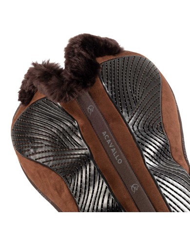DRESSAGE CLOSE CONTACT GEL & MEMORY FOAM 1/2 PAD W/SHEEPSKIN