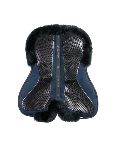 DRESSAGE CLOSE CONTACT GEL & MEMORY FOAM 1/2 PAD W/SHEEPSKIN