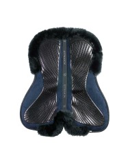 DRESSAGE CLOSE CONTACT GEL & MEMORY FOAM 1/2 PAD W/SHEEPSKIN