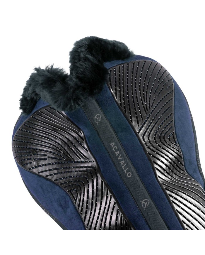 DRESSAGE CLOSE CONTACT GEL & MEMORY FOAM 1/2 PAD W/SHEEPSKIN