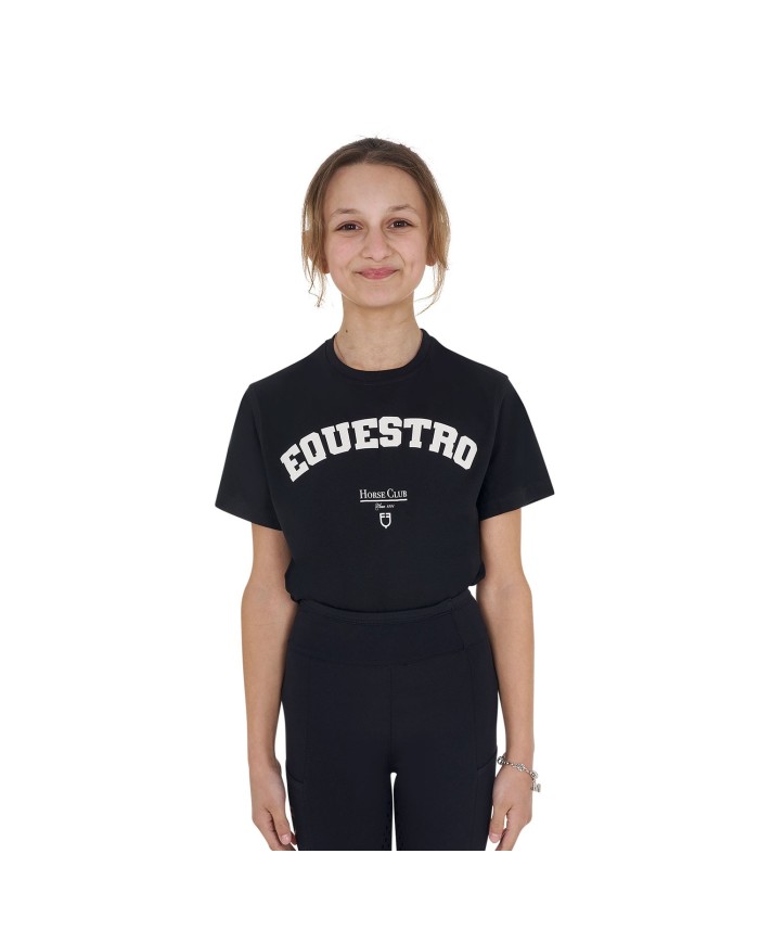 GILR S EQUESTRO HORSE CLUB COTTON T-SHIRT