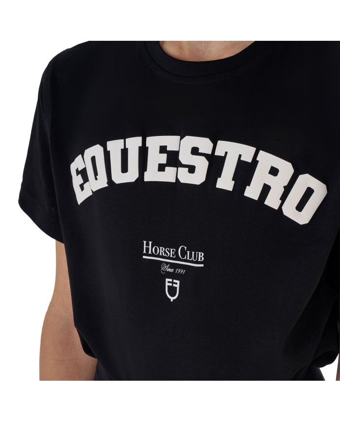 GILR S EQUESTRO HORSE CLUB COTTON T-SHIRT