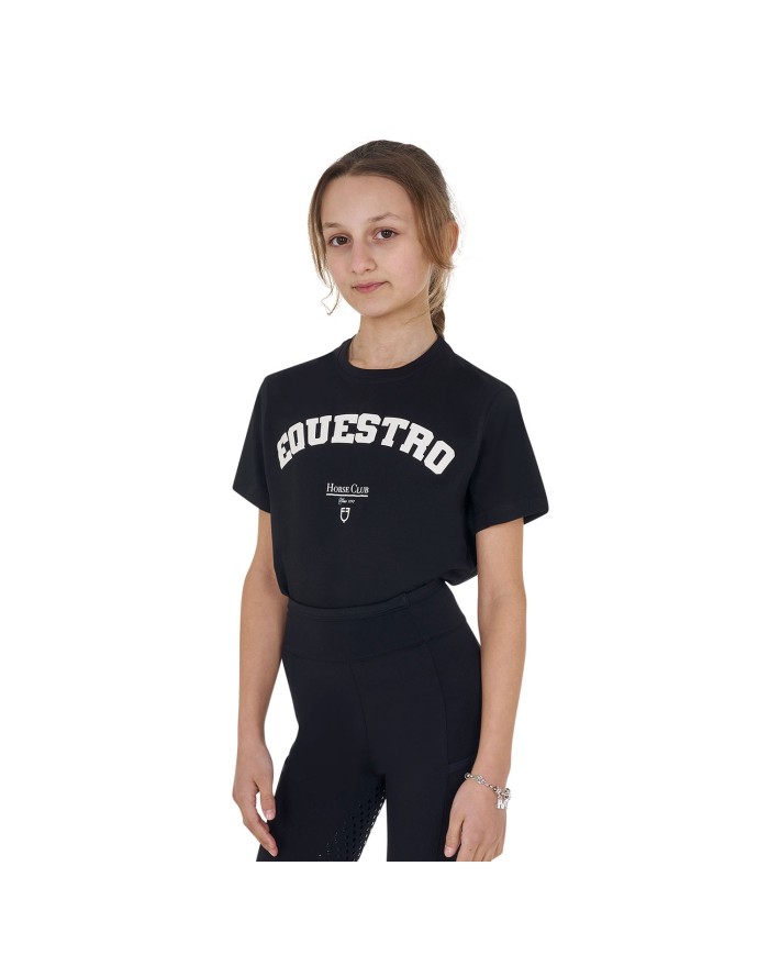 GILR S EQUESTRO HORSE CLUB COTTON T-SHIRT