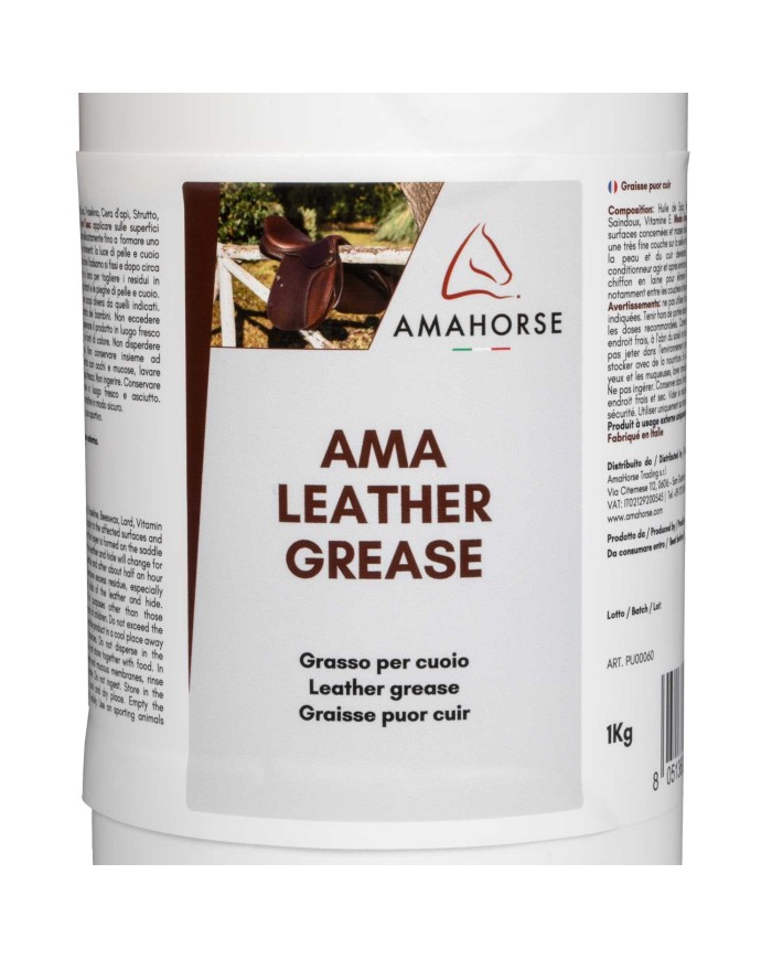 AMA LEATHER GREASE GRASSO PER CUOIO (1 KG)
