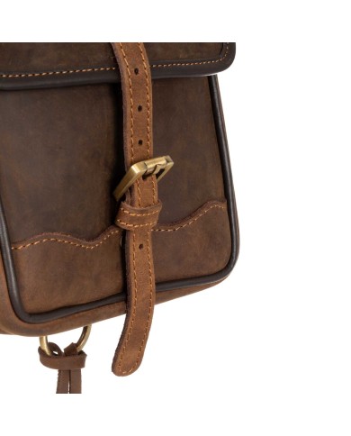 LEATHER POMMEL SADDLE BAG
