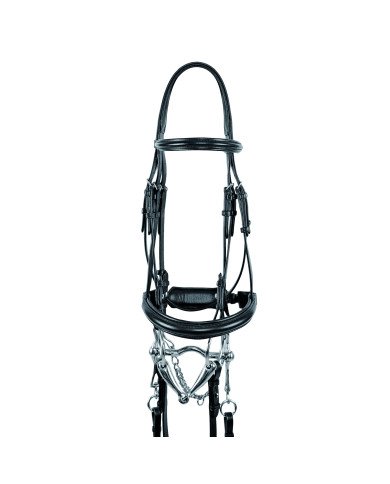 BRIGLIA SUPREME DRESSAGE MORSO/FILETTO