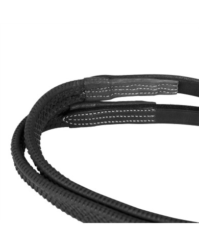 Testiera con capezzina messicana e montone sintetico Testiera con capezzina messicana e montone sintetico