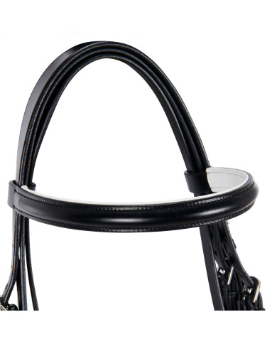 Briglia in cuoio liscio dressage Briglia in cuoio liscio dressage