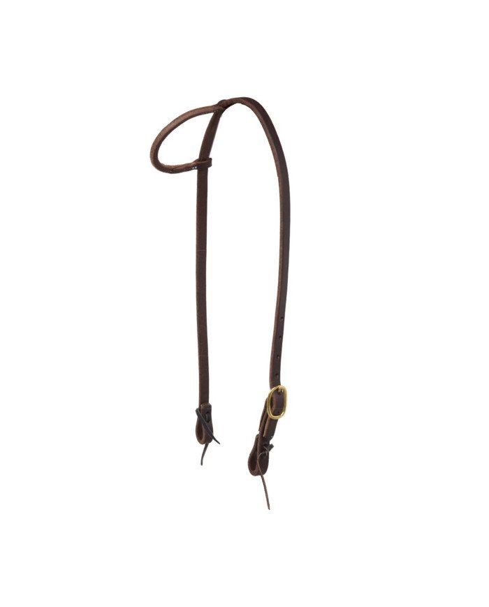 ROLLED EAR WESTERN BRIDLE