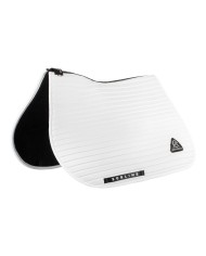 STRIPE SUEDE JUMPING SADDLE PAD
