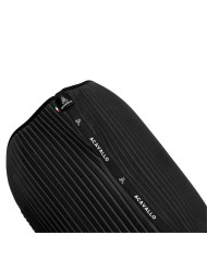 STRIPE SUEDE JUMPING SADDLE PAD
