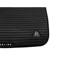 STRIPE SUEDE JUMPING SADDLE PAD