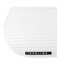 STRIPE SUEDE JUMPING SADDLE PAD