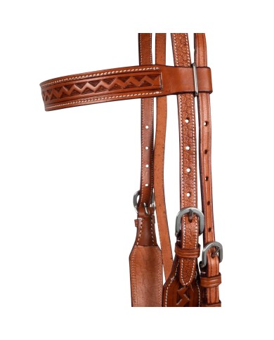 WESTERN HEADSTALL BORDER STAMP FOR MBH08000 SADDLE