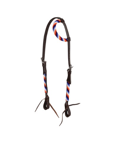ONE EAR BEADED EMBRODERY BRIDLE