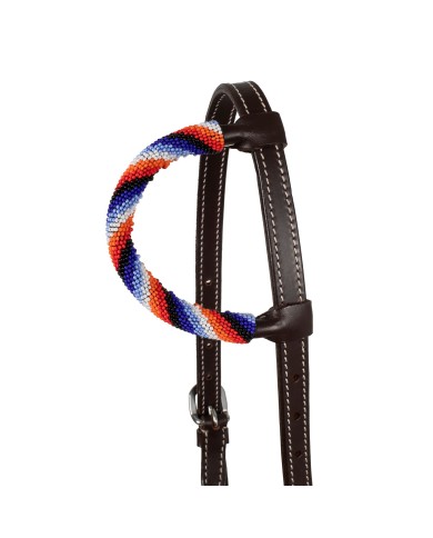 ONE EAR BEADED EMBRODERY BRIDLE
